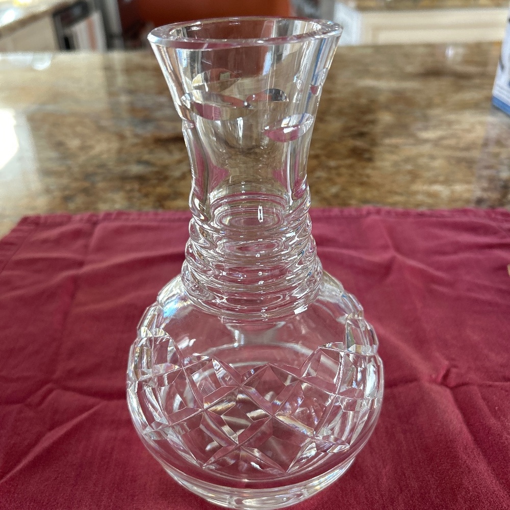 Waterford Crystal Carafe wine water Decanter Carafe 8" beautiful